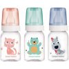 Canpol babies Lahev s potiskem Cute Animals zelená 120 ml