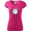Florbal lopta v triku - Dámske tričko Pure - S ( Purpurová )