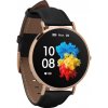 GARETT ELECTRONICS Smartwatch Verona zlatá čierny remienok chytré hodinky