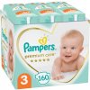 PAMPERS Premium Care 3 plienky (160 ks), 6-10 kg