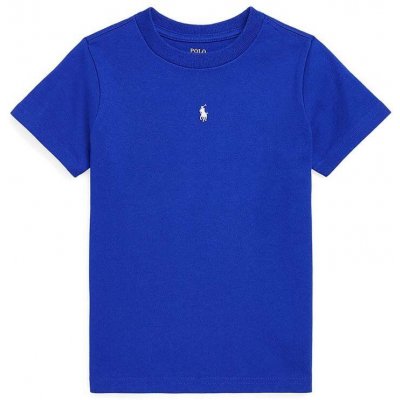 Polo Ralph Lauren detské bavlnené tričko jednofarebný modrá