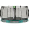 Exit Allure Premium pozemná trampolína 427 cm - zelená