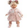 Llorens 33158 ROBERTA - realistická bábika so zvukmi a mäkkým látkovým telom - 33 cm