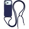 VSETKONAMOBIL 127528 ROPE Kryt so šnúrkou Apple iPhone 17 Pro Max tmavomodrý