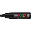 Posca Univerzálny akrylový popisovač so širokým rezaným hrotom 8 mm čierny PC-8K
