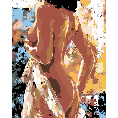 Zuty Maľovanie podľa čísel KRÁSNA nahá žena