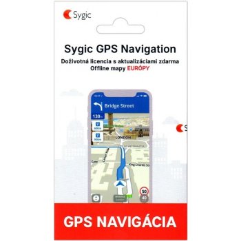 Sygic GPS NAVI Európa s HUD a Dashcam lifetime