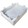 Kartónové prepravky 450x350x100mm biela