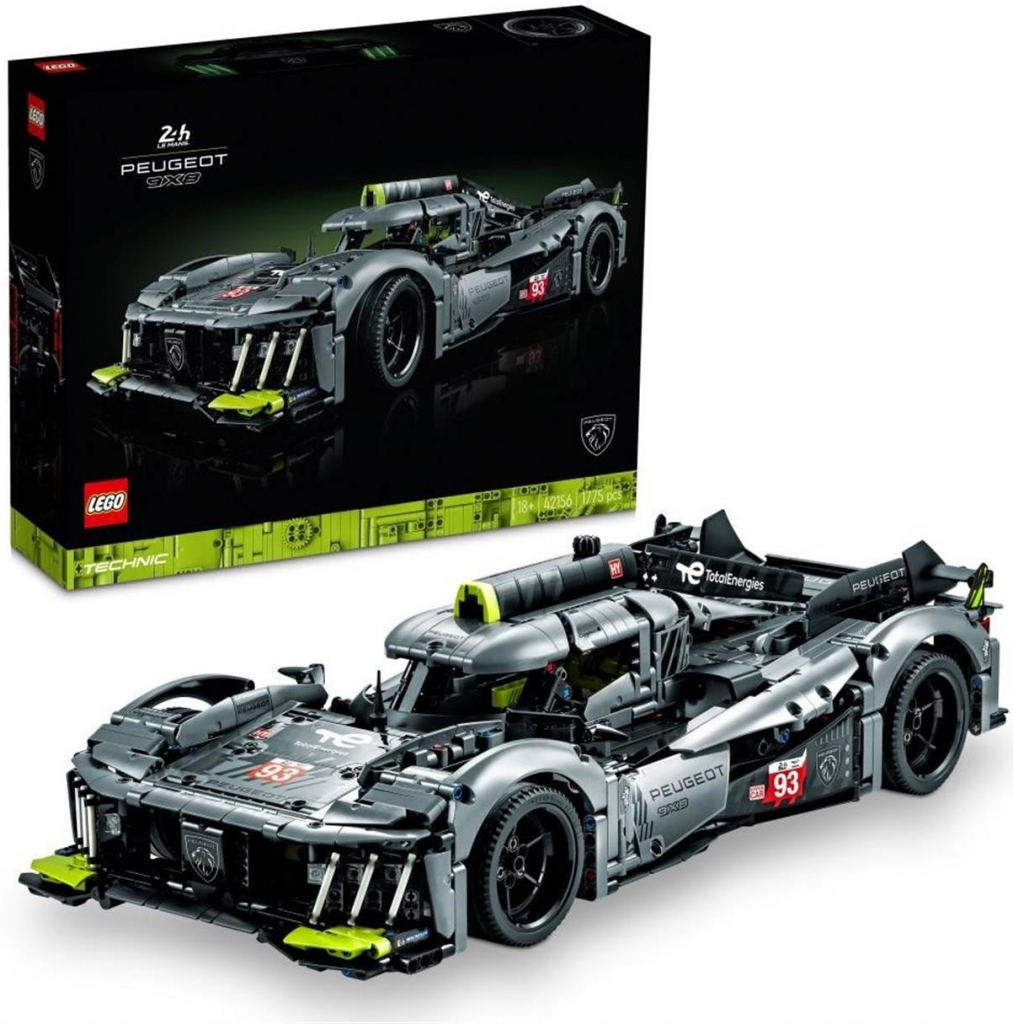 LEGO® Technic 42156 PEUGEOT 9X8 24H Le Mans Hybridný hypercar