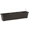 Plastia Samozavlažovací truhlík Bergamot 80 x 20 x 17 cm, antracit
