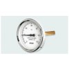teploměr se zadním napojením a s jímkou, D = 80 mm, 0 - 60°C