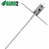 Bezdrôtový ihlový teplomer AGRO2 s displejom - 2 metre