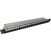 Solarix Modulárny neosadený patch panel Solarix 24 portov 1U