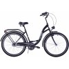 KOZBIKE Mestský bicykel K14 3 prevodový Čierny 26