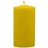 Sviečka z včelieho vosku 60mm šírka - Pleva Veľkosť: 100mm