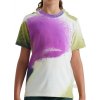 Detský cyklistický dres Specialized Trail Jersey SS Yth - birch white/multi spindrift 117-132