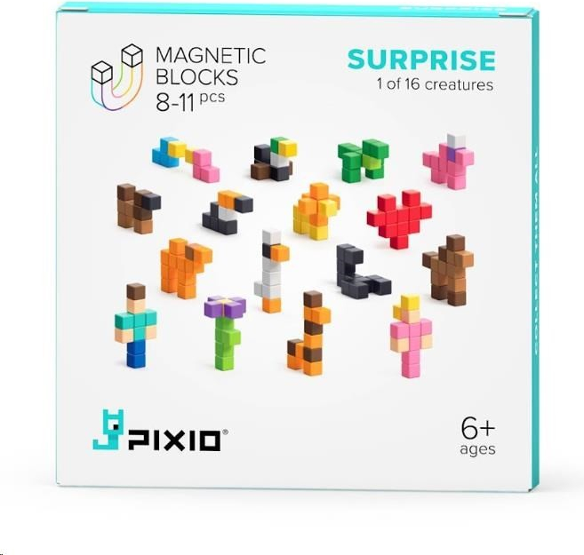 PIXIO Surprise Překvapení magnetická stavebnice 60101