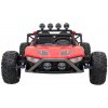 Ramiz Detská pretekárska bugina na batérie 5 Červená + motory 2x200W + diaľkové ovládanie + LED Audio + pomalý štart