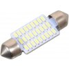Žiarovka 27 SMD LED 12V suf. SV8.5 38mm biela