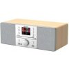 Mikro HiFi systém GoGEN IR 267 BTDAB strieborný/hnedý