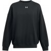 Dámska mikina cez hlavu Under Armour RIVAL FLEECE OS CREW W čierna 1386463-001 - XS