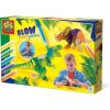 SES Creative fúkacie fixky s airbrush efektom – dinosaury