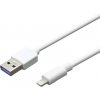 Mobilnet KAB-0198-USB-LIGHT dátový USB/Lightning, 2A, 2m, bílý