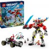 LEGO® DREAMZzz™ 71497 Cooperov tigrí robot a Zerov hot rod