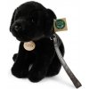Plyšový labrador čierny 25 cm ECO-FRIENDLY