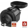 Emos GoSmart WiFi IP44 IP-3006S P5532 - WIFI zásuvka čierna