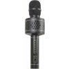 Mikrofón Karaoke Bluetooth čierny na batérie s USB káblom