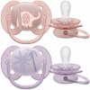 Avent Philips šidítko Ultrasoft Premium Zvířátko 2 ks ružová/oranžová