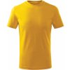 Tričko detské Malfini Basic Free - žlté, 134