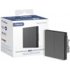 Aqara Smart Home Nastenny dvojvypinac H1 bez Pripojenie neutrálneho vodiča - sivá WS-EUK02 Grey