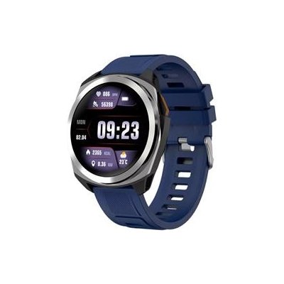 CANYON smart hodinky Maverick SW-83 Silver, 1,32" IPS displej, GPS, 128 multi-šport, IP68, Android/iOS