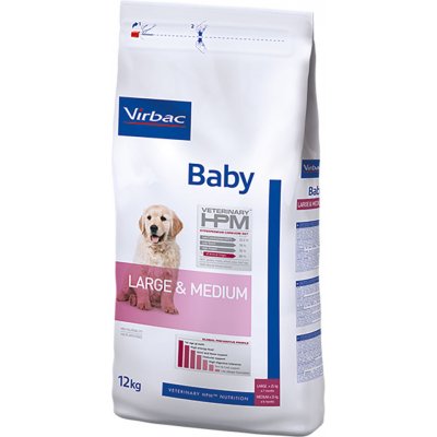 Virbac Veterinary HPM Baby Dog Large & Medium 12 kg