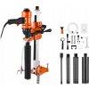 Ručná jadrová vŕtačka 1500W + 4 vrtáky na vŕtanie do železobetónu