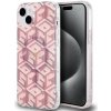 Guess IML GCube kryt s MagSafe na iPhone 15 Plus (GUHMP15MHGCUSTGP) - ružový
