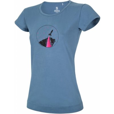 Ocún Dámske tričko Classic T Organic Women svetlo modrá