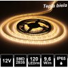LEDprodukt LED pásik 120LED/m vodeodolný SMD2835 9,6W/m teplá biela IP65 12V
