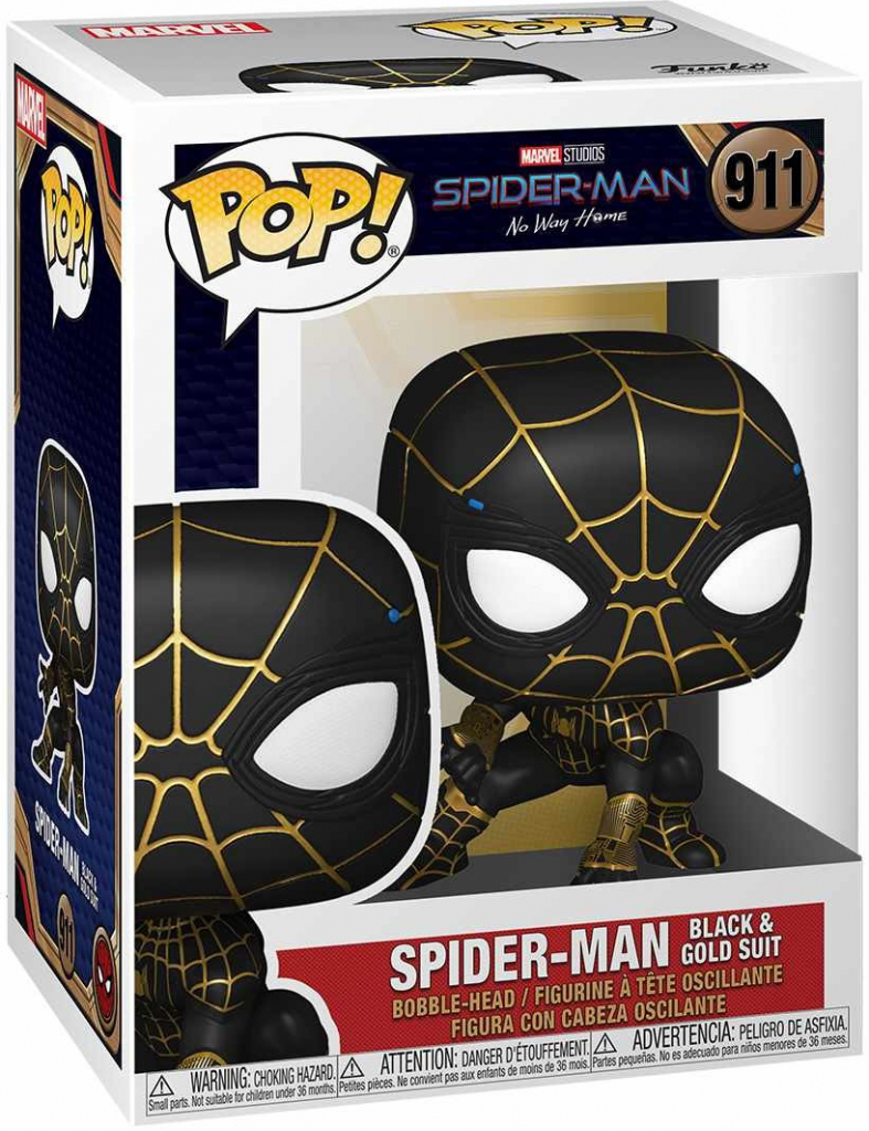 Funko POP! Spider-Man No Way Home Spider-Man Black & Gold Suit Marvel