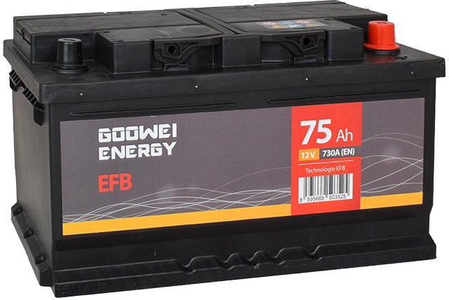 Goowei Energy 12V EFB 75Ah 730A