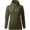 MALFINI CAPE 414 / Dámska klokanka s kapucňou - military S