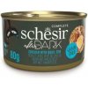 Schesir Cat After Dark Wholefood kura vajcia 80 g