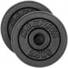 MAXXIVA 81708 sada 2 závaží na činky celkom 5 kg, liatina, čierna
