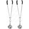 Kink - Thin Bell Nipple Clamps Silver 7 cm