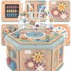 Tooky Toy Kocka s aktivitami 7v1 pastel