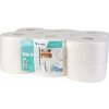 Toaletný papier, 2 vrstvový, priemer 19 cm, VICTORIA HYGIENE Fine Mini Jumbo, biely