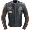 Pánska kožená moto bunda W-TEC Sheawen Classic Farba čierna, Veľkosť 4XL