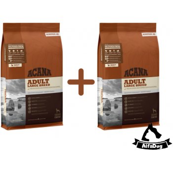 Acana Heritage Adult Large Breed 2 x 11,4 kg